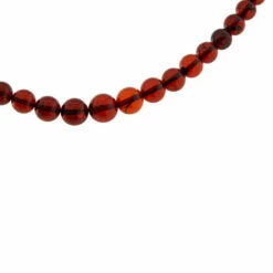 New ✨ Mine Finds By Jay King Jay King Sterling Silver Brown Amber Graduated Bead Necklace 😍 -Deals Mine Store unnamed file 1003