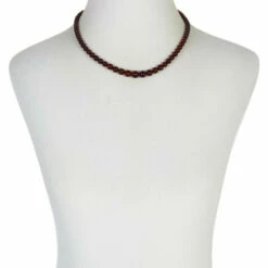 New ✨ Mine Finds By Jay King Jay King Sterling Silver Brown Amber Graduated Bead Necklace 😍 -Deals Mine Store unnamed file 1004