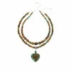 Wholesale ❤️ Mine Finds By Jay King Jay King Multicolor Turquoise Heart Pendant With 2 Beaded Necklaces ⭐