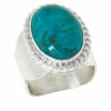 Budget 🔥 Mine Finds By Jay King Jay King Sterling Silver Turquoise Oval Ring 🎉