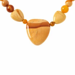 Brand new 🔔 Mine Finds By Jay King Jay King Sterling Silver Yellow Dragon Stone Necklace 🔥 -Deals Mine Store unnamed file 1043