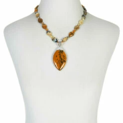 Coupon ✨ Mine Finds By Jay King Jay King Multicolor Taffy Dendritic Opal Pendant With Necklace 🔥 -Deals Mine Store unnamed file 1048