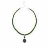 Buy 🛒 Mine Finds By Jay King Jay King Sterling Silver Chrome Diopside Pendant With Necklace 😀