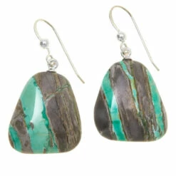 Wholesale 😉 Mine Finds By Jay King Jay King Sterling Silver Multicolor Boulder Variscite Drop Earrings 👍