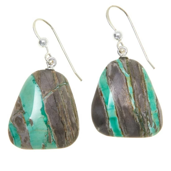 Wholesale ๐ Mine Finds By Jay King Jay King Sterling Silver Multicolor Boulder Variscite Drop Earrings ๐ 1 Wholesale ๐ Mine Finds By Jay King Jay King Sterling Silver Multicolor Boulder Variscite Drop Earrings ๐