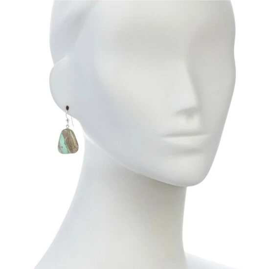 Wholesale ๐ Mine Finds By Jay King Jay King Sterling Silver Multicolor Boulder Variscite Drop Earrings ๐ 2 Wholesale ๐ Mine Finds By Jay King Jay King Sterling Silver Multicolor Boulder Variscite Drop Earrings ๐ - Image 2