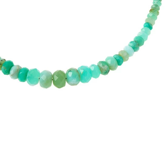 Deals ๐ Mine Finds By Jay King Jay King Sterling Silver Chrysoprase Rondelle Bead Necklace ๐ 3 Deals ๐ Mine Finds By Jay King Jay King Sterling Silver Chrysoprase Rondelle Bead Necklace ๐ - Image 3