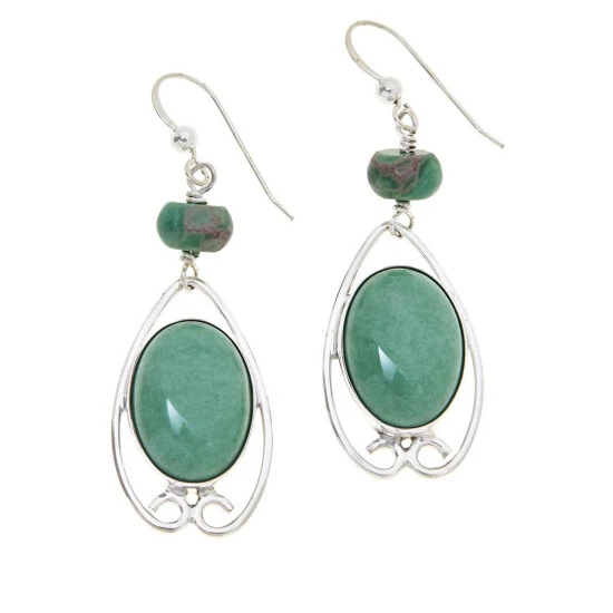 Hot Sale ๐ Mine Finds By Jay King Jay King Sterling Silver Variscite Drop Earrings ๐ 1 Hot Sale ๐ Mine Finds By Jay King Jay King Sterling Silver Variscite Drop Earrings ๐