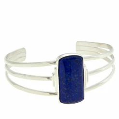 New 🤩 Mine Finds By Jay King Jay King Sterling Silver Lapis Cuff Bracelet 💯