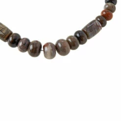 Cheapest 😍 Mine Finds By Jay King Jay King Sterling Silver Multicolor Petrified Wood Bead Necklace 🔥 -Deals Mine Store unnamed file 1116