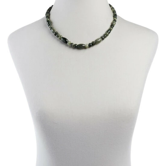 Hot Sale ๐ Mine Finds By Jay King Jay King Sterling Silver Green Dragon Mountain Stone Bead Necklace ๐ 2 Hot Sale ๐ Mine Finds By Jay King Jay King Sterling Silver Green Dragon Mountain Stone Bead Necklace ๐ - Image 2