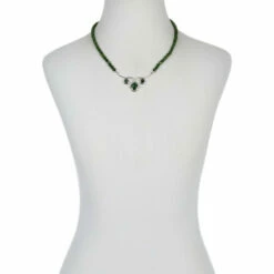 Budget 😉 Mine Finds By Jay King Jay King Gallery Collection Sterling Silver Chrome Diopside Necklace ✨ -Deals Mine Store unnamed file 1140