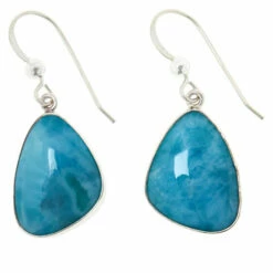 Coupon 😀 Mine Finds By Jay King Jay King Sterling Silver Freeform Larimar Drop Earrings 😉