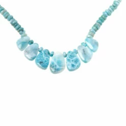 New ✔️ Mine Finds By Jay King Jay King Sterling Silver Larimar Necklace 🌟 -Deals Mine Store unnamed file 1145