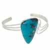 Best reviews of 🛒 Mine Finds By Jay King Jay King Sterling Silver Campitos Turquoise Cuff Bracelet 🧨