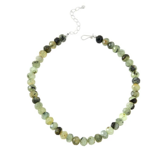 Best deal ๐ Mine Finds By Jay King Jay King Sterling Silver Multicolor Green Prehnite Bead Necklace ๐คฉ 1 Best deal ๐ Mine Finds By Jay King Jay King Sterling Silver Multicolor Green Prehnite Bead Necklace ๐คฉ