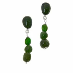 Wholesale 👍 Mine Finds By Jay King Jay King Sterling Silver Green Chrome Diopside Earrings ⌛