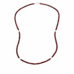 Brand new 🌟 Mine Finds By Jay King Jay King 36" Sterling Silver Gemstone Bead Necklace Thulite 🔥 -Deals Mine Store unnamed file 1227