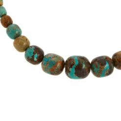 Budget 🔥 Mine Finds By Jay King Jay King Multi-Color Golden Dragon Turquoise Bead Necklace 🌟 -Deals Mine Store unnamed file 1229