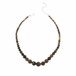 Promo 🔥 Mine Finds By Jay King Jay King Sterling Silver Golden Sapphire Graduated Bead Necklace 🎉