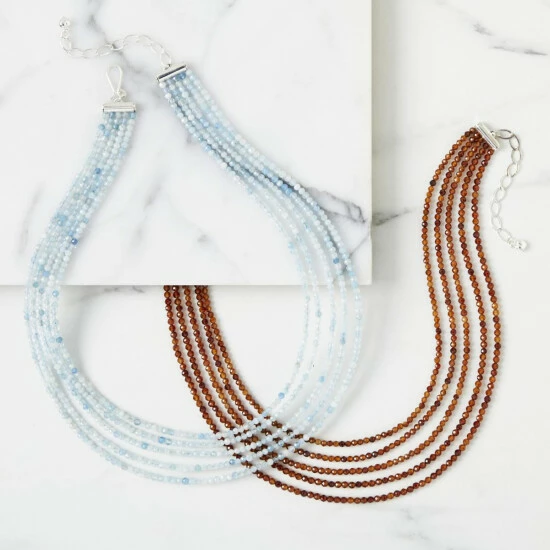 Coupon 👏 Mine Finds By Jay King Jay King Hessonite Garnet 5-Strand Beaded Necklace 🌟 4 Coupon 👏 Mine Finds By Jay King Jay King Hessonite Garnet 5-Strand Beaded Necklace 🌟 - Image 4