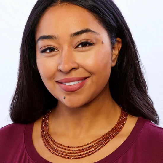 Coupon 👏 Mine Finds By Jay King Jay King Hessonite Garnet 5-Strand Beaded Necklace 🌟 5 Coupon 👏 Mine Finds By Jay King Jay King Hessonite Garnet 5-Strand Beaded Necklace 🌟 - Image 5