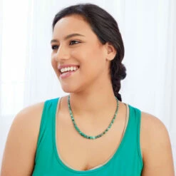 Wholesale 🎉 Mine Finds By Jay King Jay King Sterling Silver Gemstone Bead Necklace ⌛ -Deals Mine Store unnamed file 1249