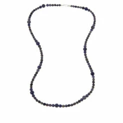 Wholesale ๐ Mine Finds By Jay King Jay King Sterling Silver Iolite Bead 36" Necklace ๐งจ