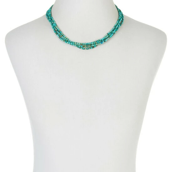 Coupon ๐ Mine Finds By Jay King Jay King Sterling Silver Turquoise Bead 4-Strand Layered Necklace โ 3 Coupon ๐ Mine Finds By Jay King Jay King Sterling Silver Turquoise Bead 4-Strand Layered Necklace โ - Image 3