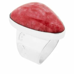 Cheap ⭐ Mine Finds By Jay King Jay King Sterling Silver Pink Thulite Freeform Ring 🔥