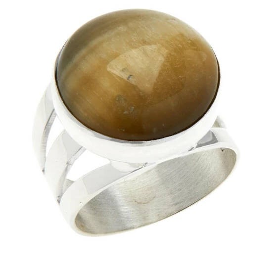 Coupon ๐ Mine Finds By Jay King Jay King Sterling Silver Golden Cat's Eye Quartz Round Ring โ๏ธ 1 Coupon ๐ Mine Finds By Jay King Jay King Sterling Silver Golden Cat's Eye Quartz Round Ring โ๏ธ