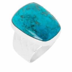 Discount 😀 Mine Finds By Jay King Jay King Sterling Silver Chrysocolla Ring 🥰
