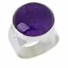 Budget 🥰 Mine Finds By Jay King Jay King Sterling Silver Amethyst Round Ring ✔️