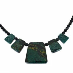 Coupon 😉 Mine Finds By Jay King Jay King Sterling Silver Peacock Green Serpentine Necklace 🛒 -Deals Mine Store unnamed file 1283