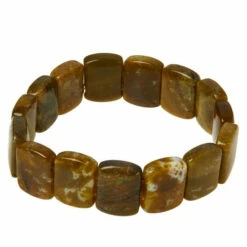 Buy 😀 Mine Finds By Jay King Jay King Volcanic Green Opal Bead Stretch Bracelet 😍