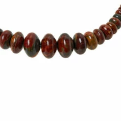 Hot Sale ⭐ Mine Finds By Jay King Jay King Sterling Silver Rainbow Jasper Graduated Bead Necklace ❤️ -Deals Mine Store unnamed file 1316