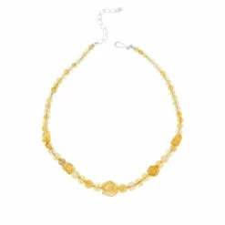 Buy 🎁 Mine Finds By Jay King Jay King Sterling Silver Citrine Bead Necklace ✨
