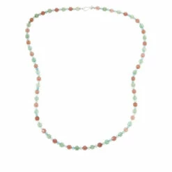 Best Pirce 🌟 Mine Finds By Jay King Jay King 32" Sterling Silver Multigemstone Bead Necklace 😉