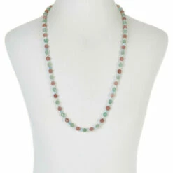 Best Pirce 🌟 Mine Finds By Jay King Jay King 32" Sterling Silver Multigemstone Bead Necklace 😉 -Deals Mine Store unnamed file 1355