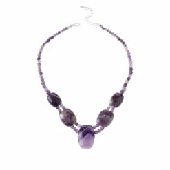 Best deal 🧨 Mine Finds By Jay King Jay King Sterling Silver Cape Amethyst Necklace 😉