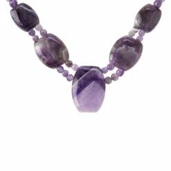 Best deal 🧨 Mine Finds By Jay King Jay King Sterling Silver Cape Amethyst Necklace 😉 -Deals Mine Store unnamed file 1379