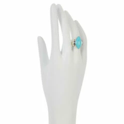 Hot Sale ✔️ Mine Finds By Jay King Jay King Sterling Silver Campitos Turquoise Marquise Ring 🤩 -Deals Mine Store unnamed file 1390