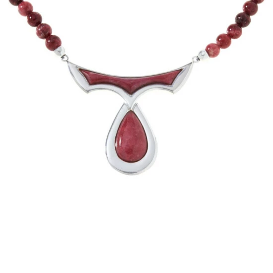 Flash Sale ๐คฉ Mine Finds By Jay King Jay King Sterling Silver Red Thulite Freeform Necklace ๐ 2 Flash Sale ๐คฉ Mine Finds By Jay King Jay King Sterling Silver Red Thulite Freeform Necklace ๐ - Image 2