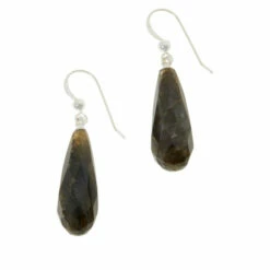 New 🔥 Mine Finds By Jay King Jay King Sterling Silver Labradorite Drop Earrings 💯