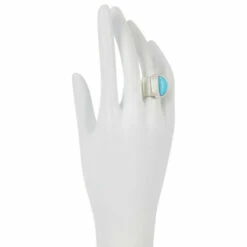 Cheap 😉 Mine Finds By Jay King Jay King Sterling Silver Angel Peak Turquoise Ring 🥰 -Deals Mine Store unnamed file 1407