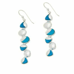 Best reviews of 😍 Mine Finds By Jay King Jay King Sterling Silver Royal Blue Turquoise Drop Earrings 😉