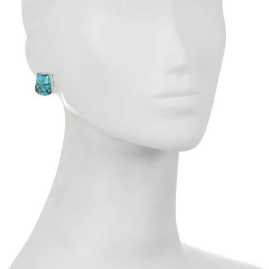 Best Pirce ๐ Mine Finds By Jay King Jay King Sterling Silver Turquoise Hill Turquoise Stud Earrings โจ 2 Best Pirce ๐ Mine Finds By Jay King Jay King Sterling Silver Turquoise Hill Turquoise Stud Earrings โจ - Image 2