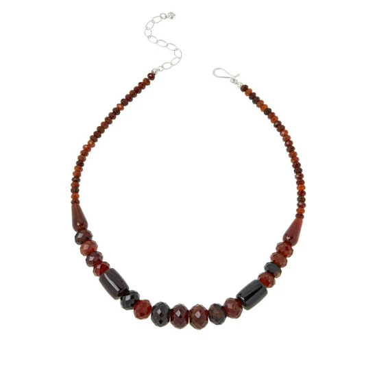 Best deal โค๏ธ Mine Finds By Jay King Jay King Sterling Silver Hessonite Garnet Bead Necklace ๐ฏ 1 Best deal โค๏ธ Mine Finds By Jay King Jay King Sterling Silver Hessonite Garnet Bead Necklace ๐ฏ