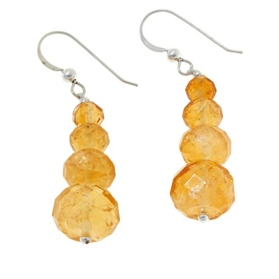 Outlet 😉 Mine Finds By Jay King Jay King Sterling Silver Citrine Bead Drop Earrings 🎉 1 Outlet 😉 Mine Finds By Jay King Jay King Sterling Silver Citrine Bead Drop Earrings 🎉