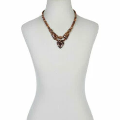 Coupon ⌛ Mine Finds By Jay King Jay King Sterling Silver Multicolor Shitake Stone Necklace 🧨 -Deals Mine Store unnamed file 1448